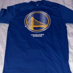 NBA Blue Golden State Warriors Crew Neck Shirt